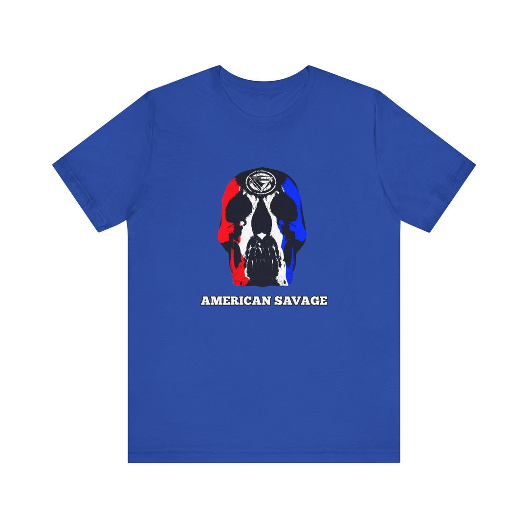 SKULLATOR RED WHITE BLUE /AMERICAN SAVAGE