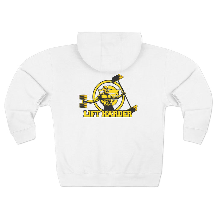 SPARTAN LIFT YELLOW BLACK/LIFT HARDER ZIP UP