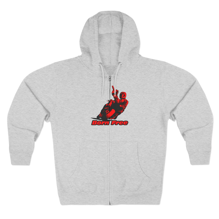 CG EZ RIDER  RED BLACK/AMERICAN SAVAGE ZIP UP