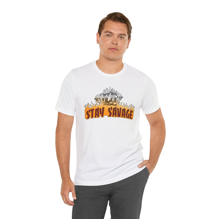 CG FIST WHITE ORANGE FADE /STAY SAVAGE