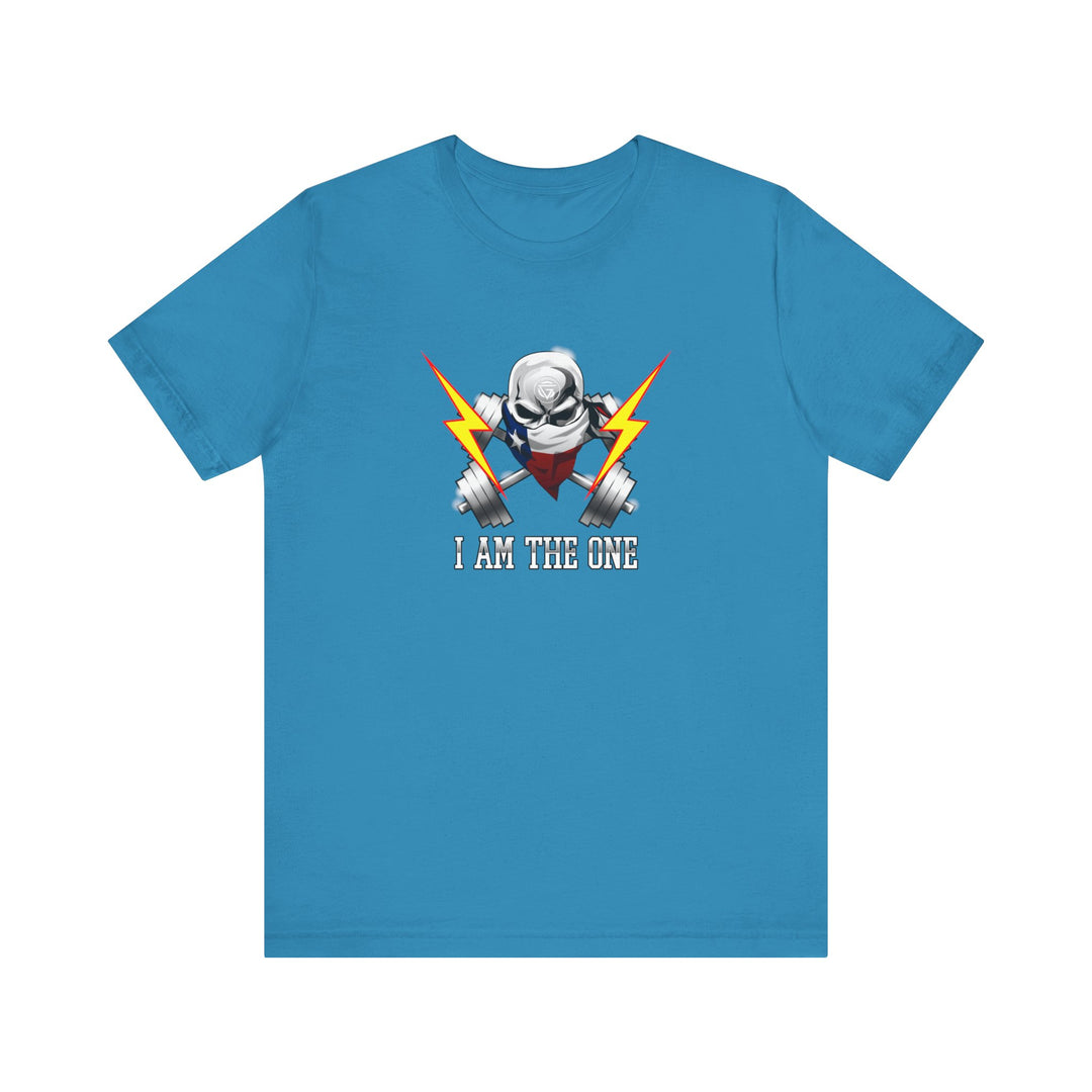 SKULLATOR DBL BELL TEXAS FLAG/IAM THE ONE