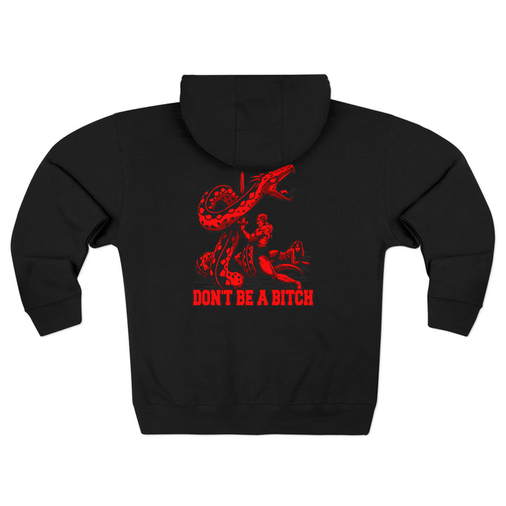 CG SERPENT SLAYER RED /DONT BE A BITCH ZIP UP