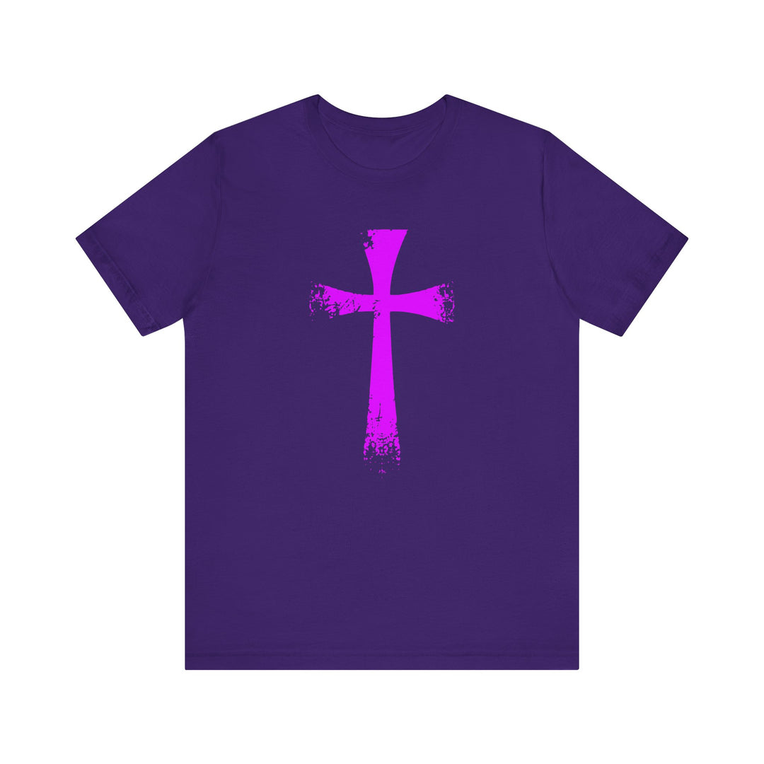 CG CRUSADER FAITH SHIRT BURPLE CROSS