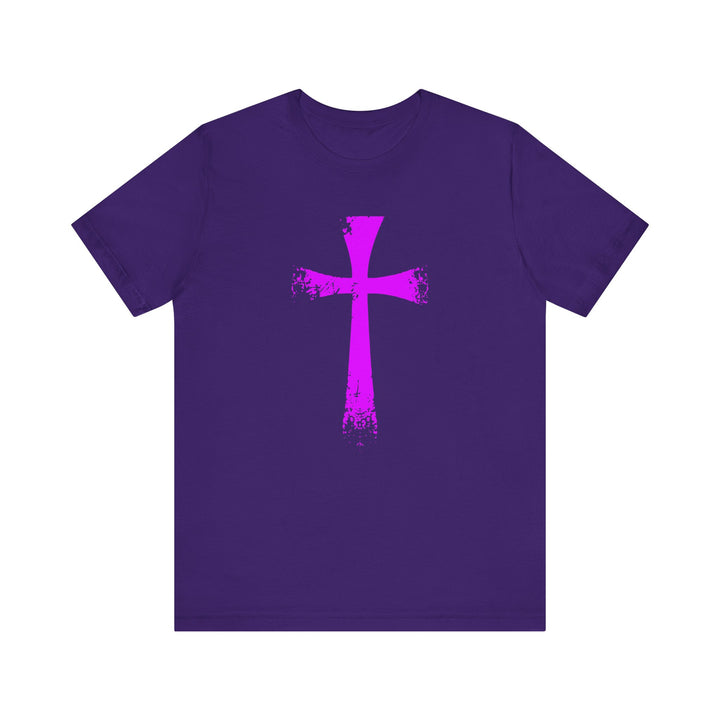 CG CRUSADER FAITH SHIRT BURPLE CROSS
