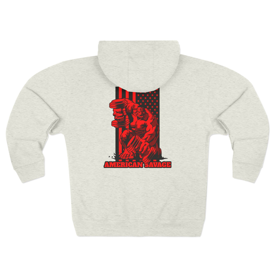 MAC THE MONSTER RED BLACK//AMERICAN SAVAGE