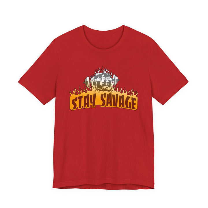 CG FIST WHITE ORANGE FADE /STAY SAVAGE