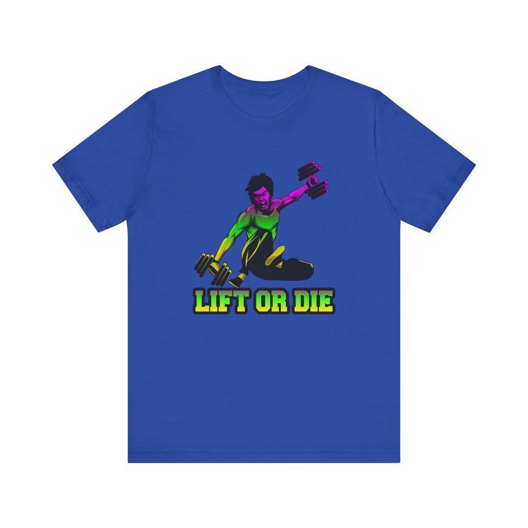 CG YELLOW GREEN PURPLE LIFT KICK/ LIFT OR DIE