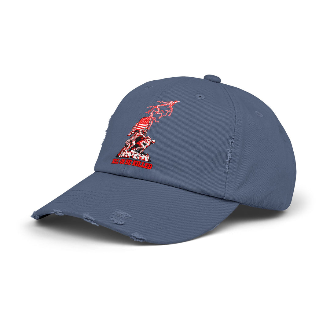 AMERICAN WARRIOR RED WHITE/KILL OR BE KILLED CAP