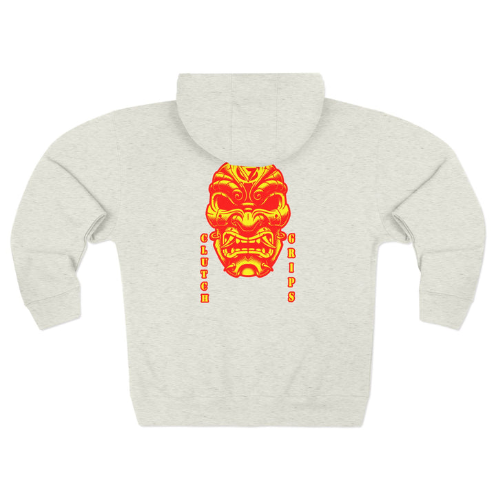 CG SAMURAI MASK RED GOLD /FORGED IN FIRE ZIP UP