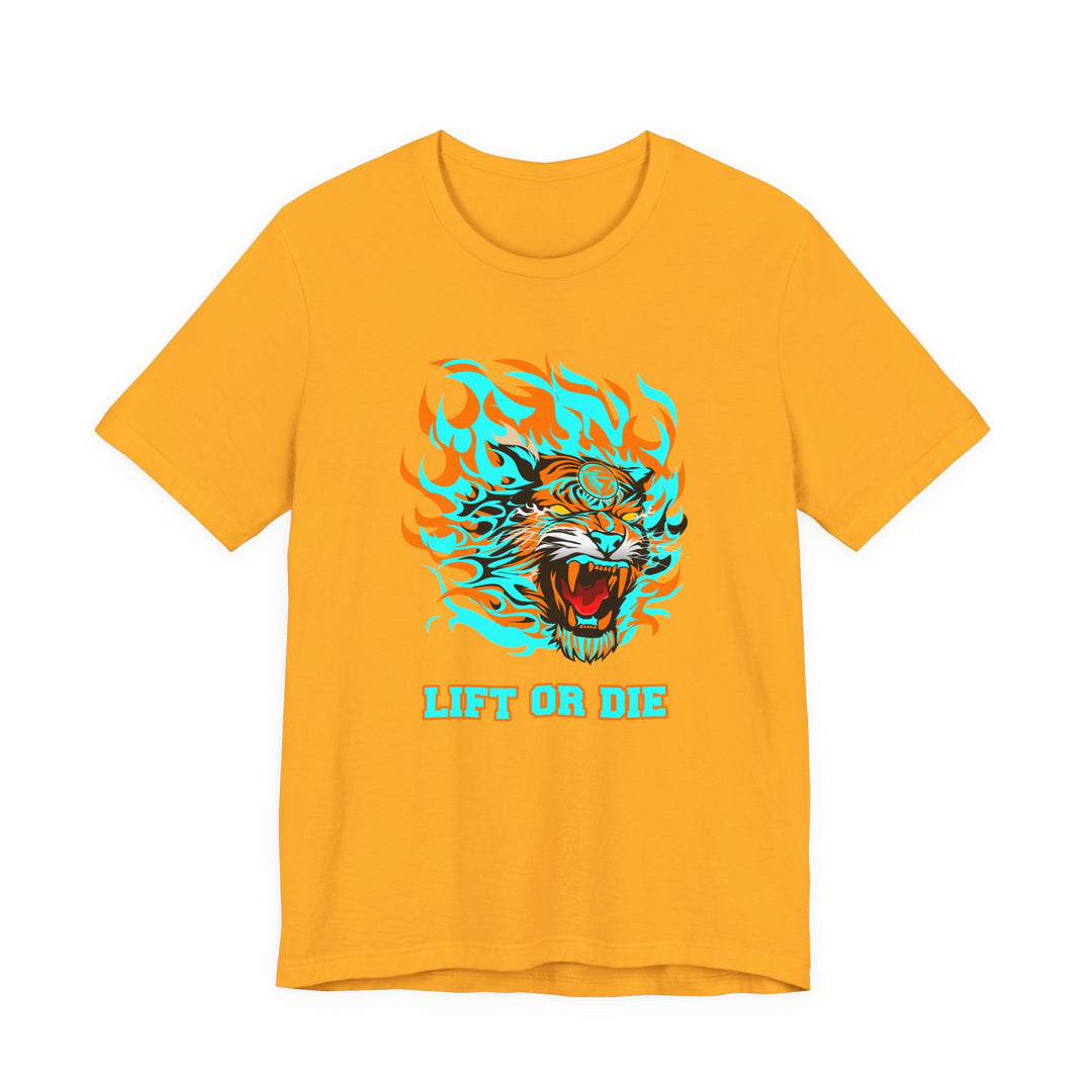 TIGER FLAME MIAMI AQUA ORANGE /LIFT OR DIE