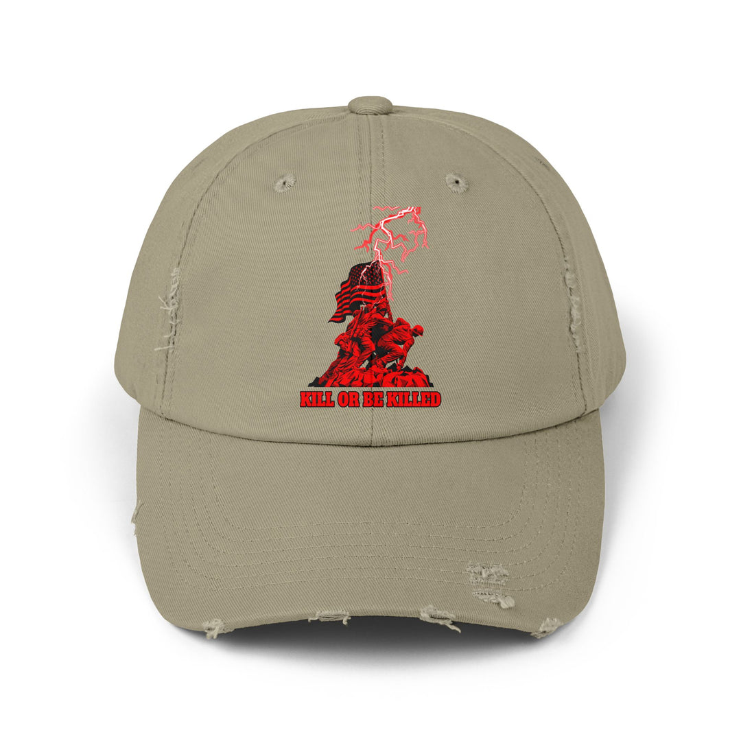 AMERICAN FREEDOM WARRIOR RED/KILL OR BE KILLED CAP