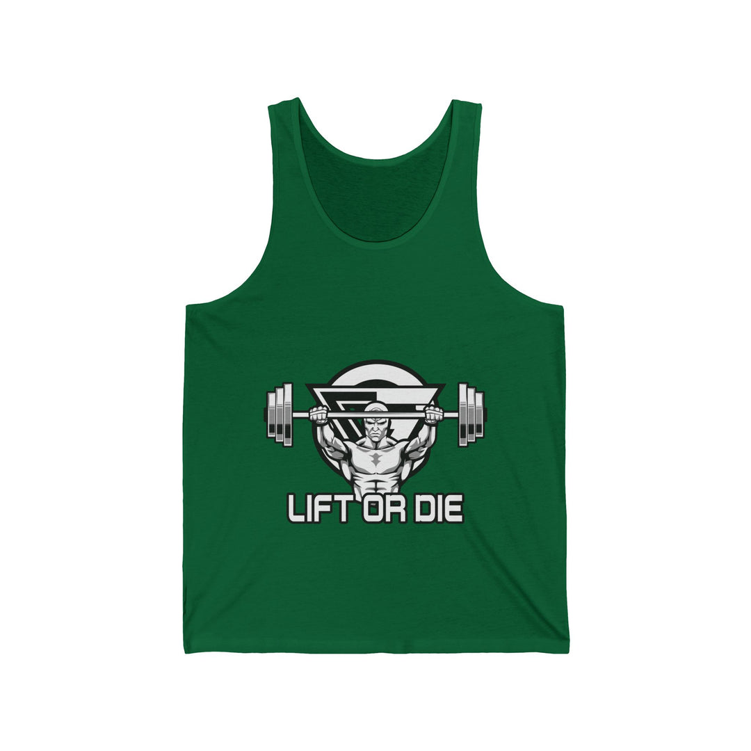 ENTER THE MAC WHITE BLACK TANK/LIFT OR DIE