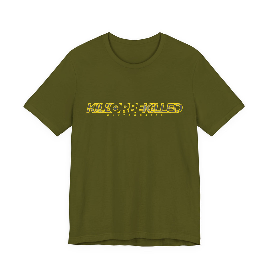 KILL OR BE KILLED GREY YELLOW CAMO