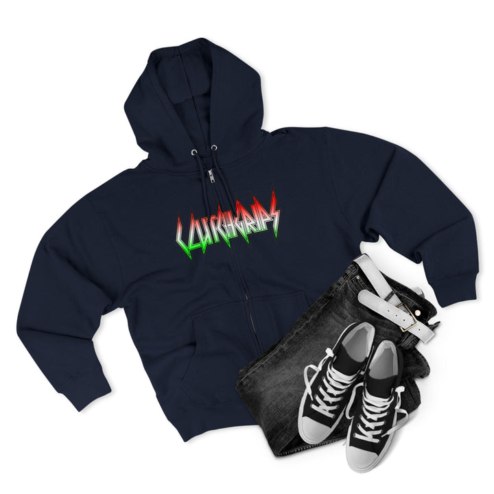 CG SKULLATOR SGL BELL DRAGON TIGER RED WHITE GREEN FADE /STAY SAVAGE ZIP UP