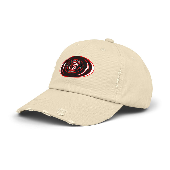 CG OVAL LOGO RED WHITE LIGHTNING ARCHES CAP