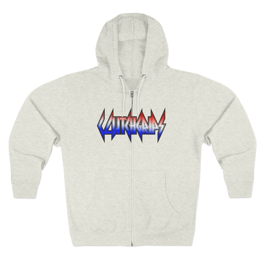 CG A AMERICAN WARRIORS RED WHITE BLUE FADE /BRINGING IT BACK ZIP UP