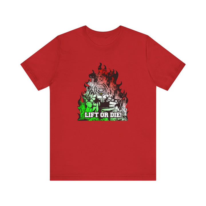 CG MAC CHAIR FLAME RED WHITE GREEN FADE/LIFT OR DIE