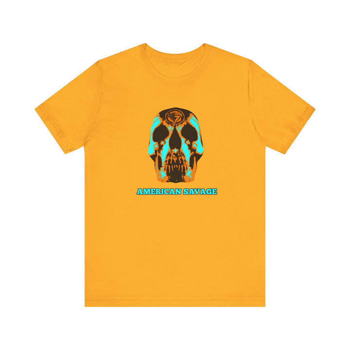 SKULLATOR MIAMI AQUA ORANGE /AMERICAN SAVAGE