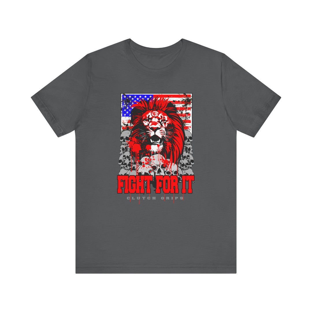 LIONHEART USA FLAG RED WHITE BLUE /FIGHT FOR IT