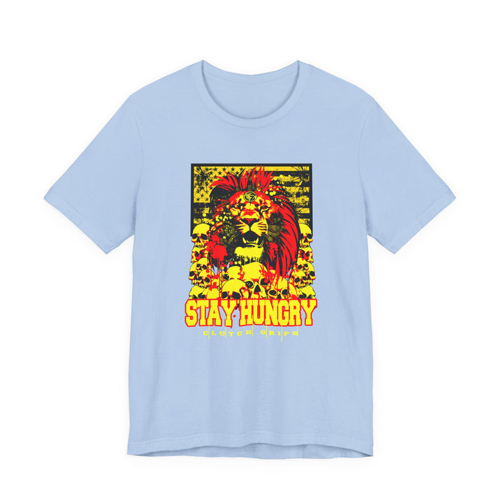 LION HEART YELLOW RED BLACK /STAY HUNGRY