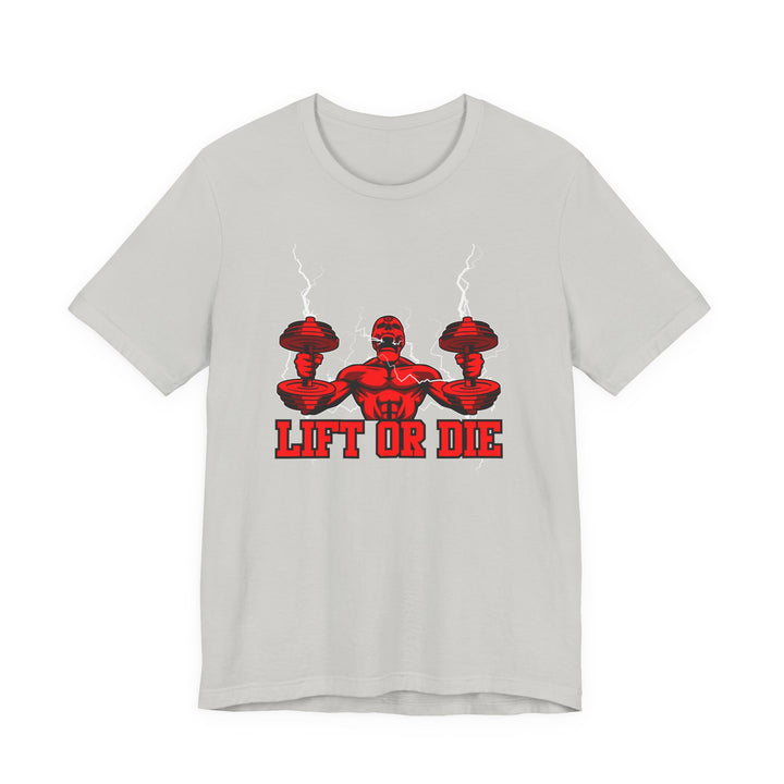 RIDE THE LIGHTNING RED/LIFT OR DIE