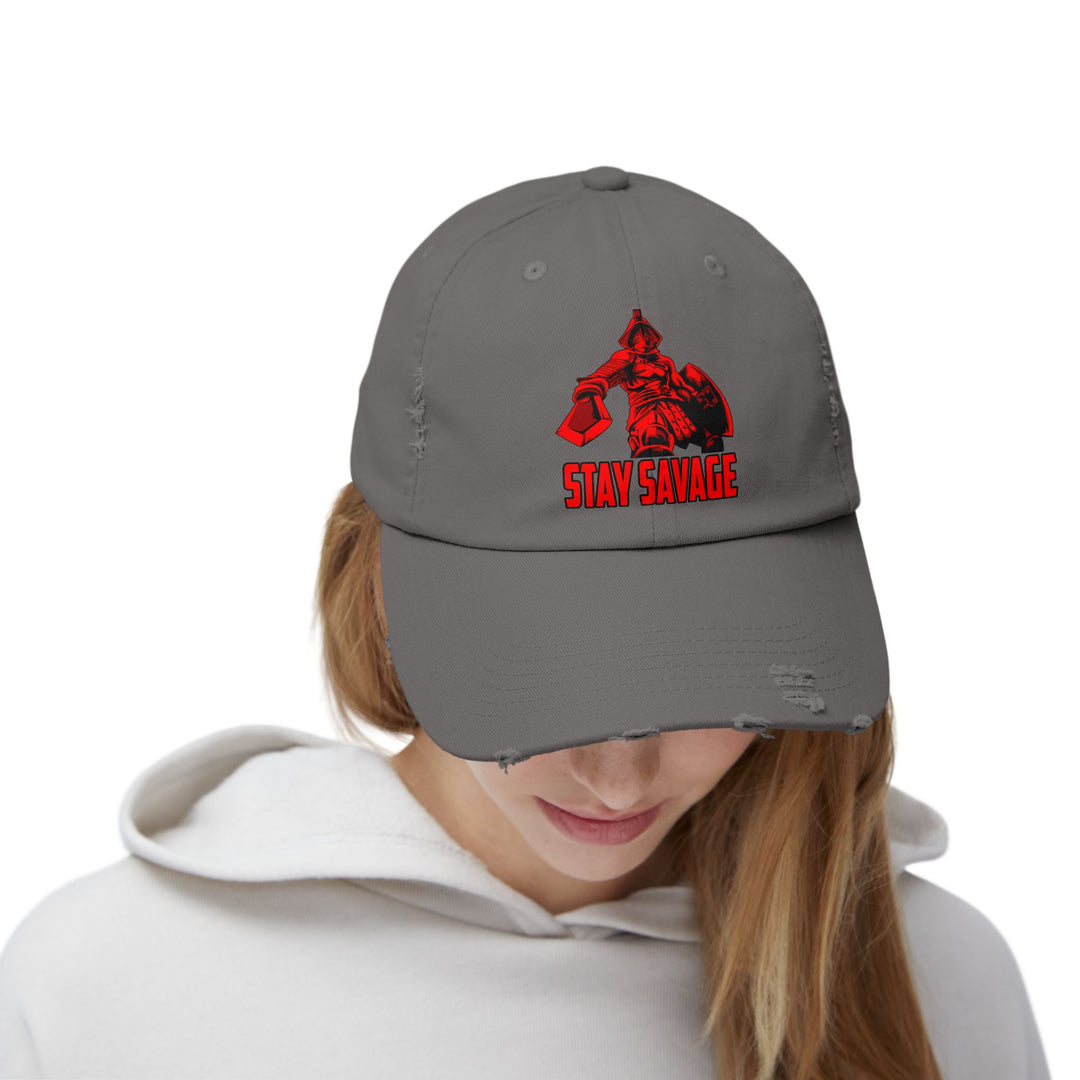 MAC THE EXECUTIONER RED/STAY SAVAGE CAP