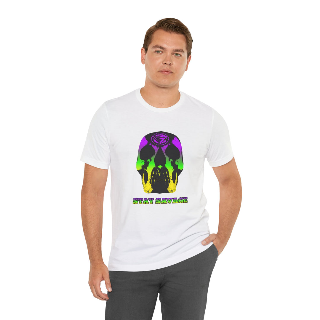 SKULLATOR YELLOW GREEN PURPLE /STAY SAVAGE