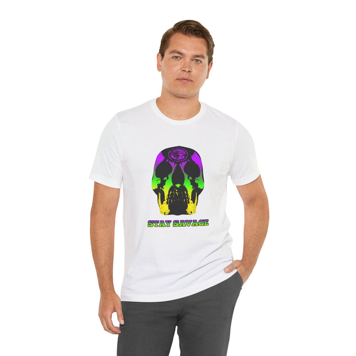 SKULLATOR YELLOW GREEN PURPLE /STAY SAVAGE