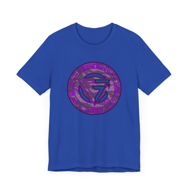 CG BASIC LOGO PURPLE GREY CAMO