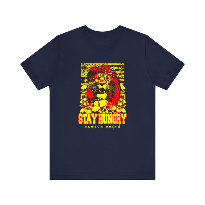 LION HEART YELLOW RED BLACK /STAY HUNGRY