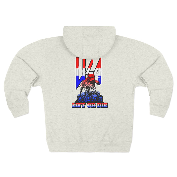 CG MAC RUTHLESS DOG RED WHITE BLUE /LIFT OR DIE