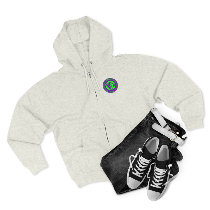 CG TIGER VS TIGER PURPLE GREEN /STAY SAVAGE ZIP UP