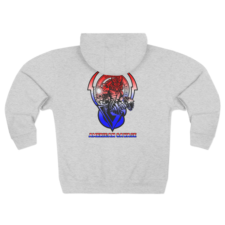 CG WICKED DRAGON RED WHITE BLUE FADE /AMERICAN SAVAGE