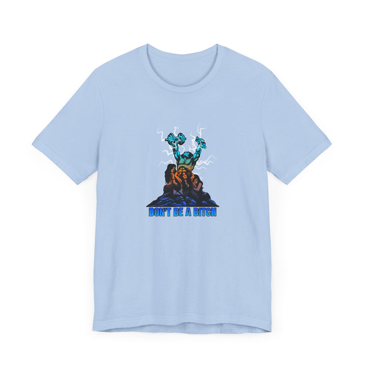 CG CONFIDENCE BLUE ORANGE AQUA FADE /DONT BE A BITCH