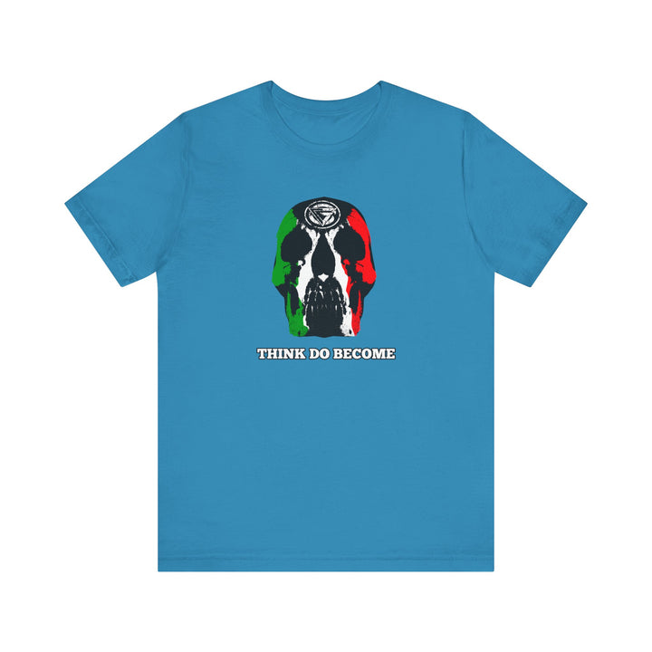 SKULLATOR RED WHITE GREEN  /THINK DO BECOME