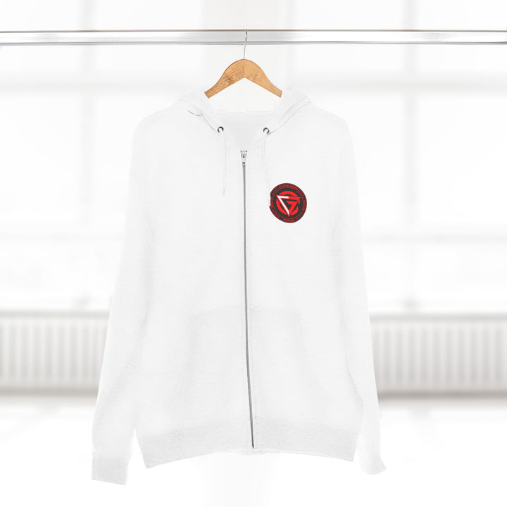 CG MASTER FLASH RED BLACK WHITE /CLUTCHGRIPS ZIP UP