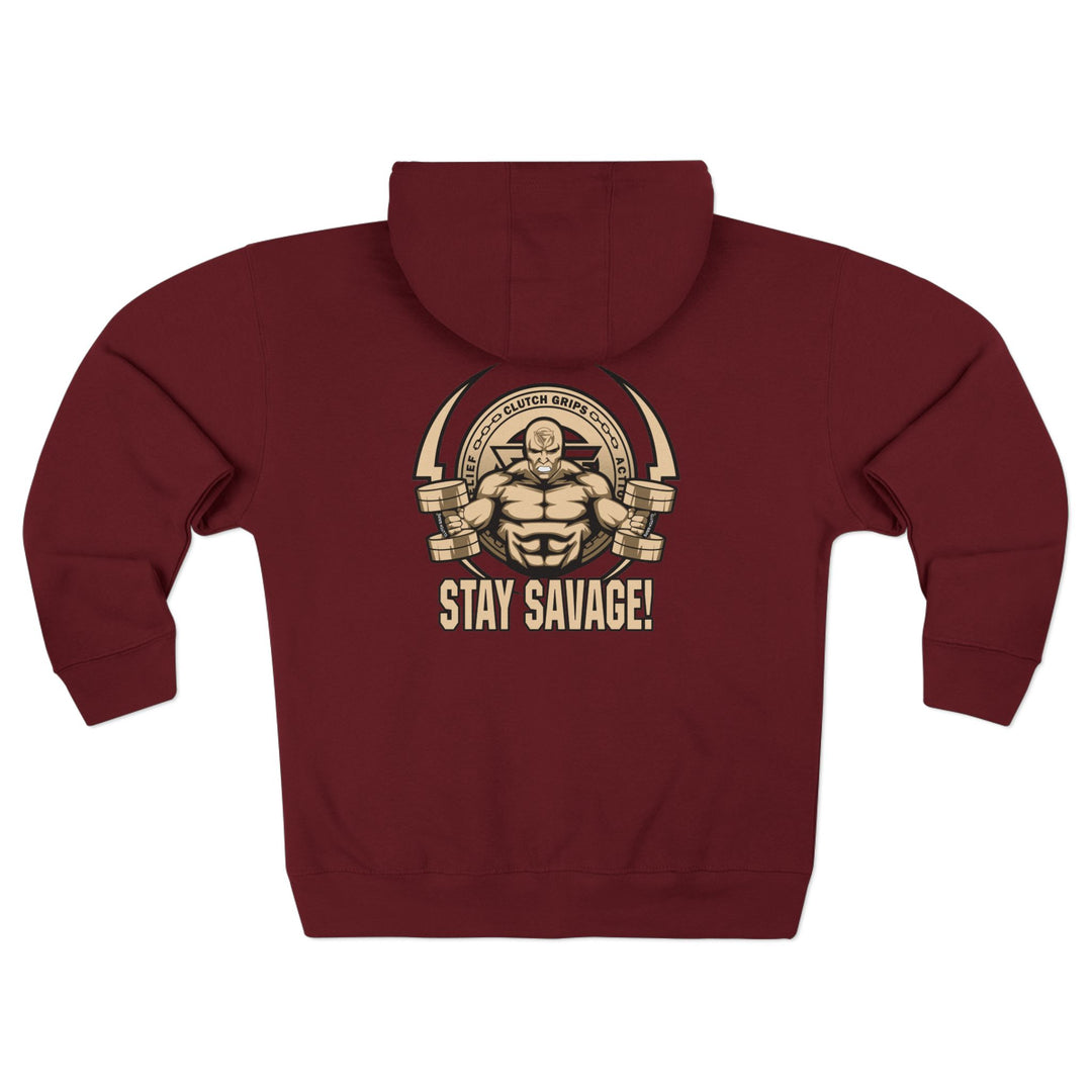 CG BIG MAC DESERT SAND /STAY SAVAGE ZIP UP