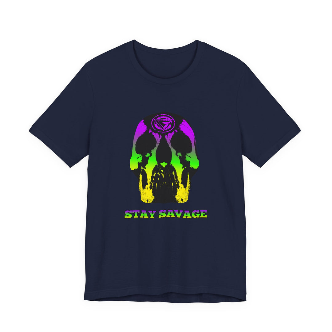 SKULLATOR YELLOW GREEN PURPLE /STAY SAVAGE
