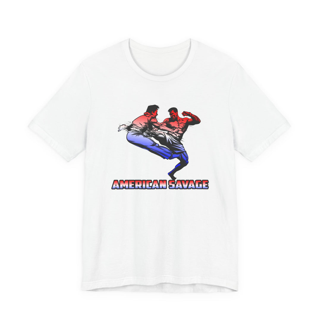 CG MAC DEATH KICK RED WHITE BLUE FADE/AMERICAN SAVAGE