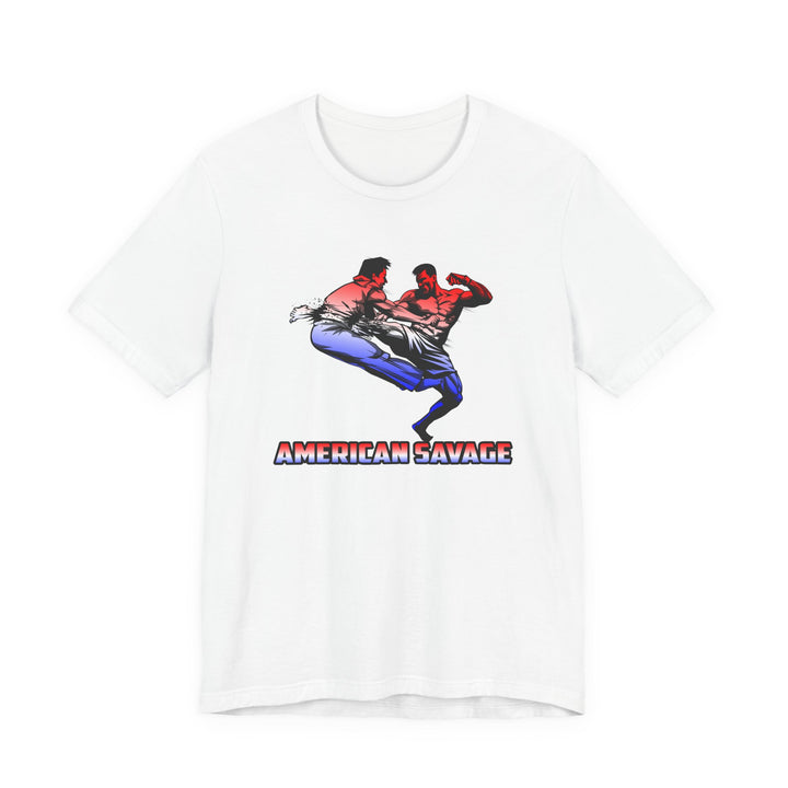 CG MAC DEATH KICK RED WHITE BLUE FADE/AMERICAN SAVAGE