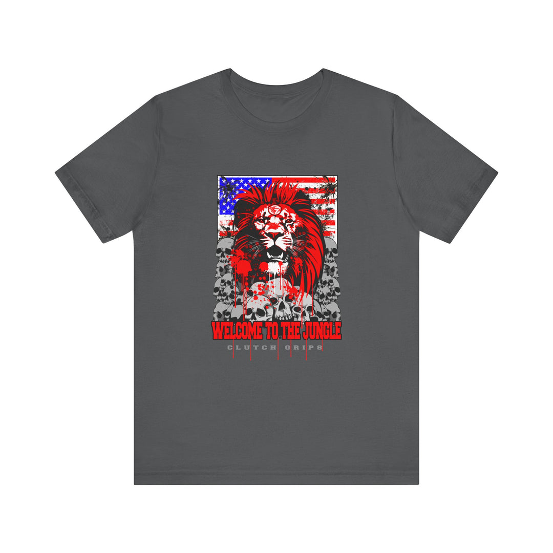 LIONHEART USA FLAG RED WHITE BLUE /WELCOME TO THE JUNGLE