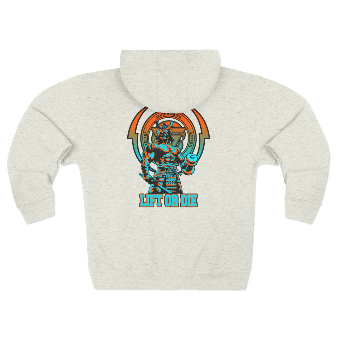 CG SAMURAI MASTER TRAINER LIGHTNING ARCHES MIAMI COLORS/LIFT OR DIE ZIP UP