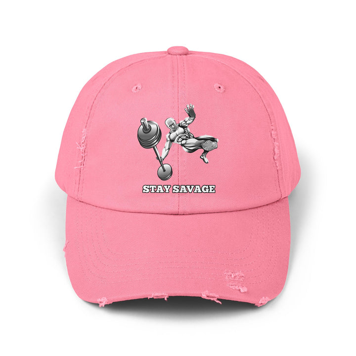 MAC JUMP WHITE /STAY SAVAGE CAP