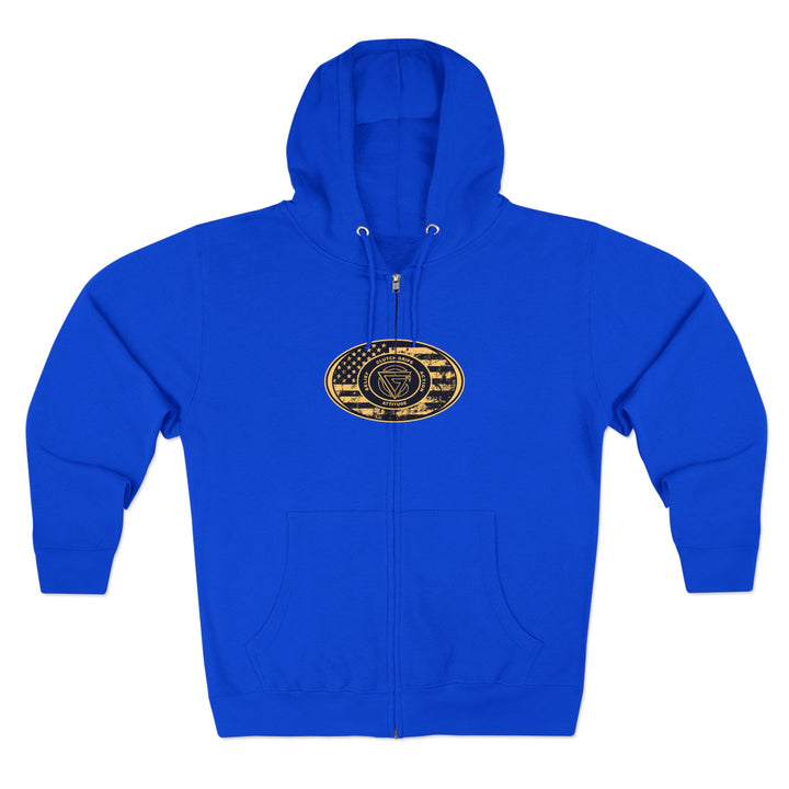 CG  TIGER FLAME DESERT SAND/I AM THE ONE ZIP UP