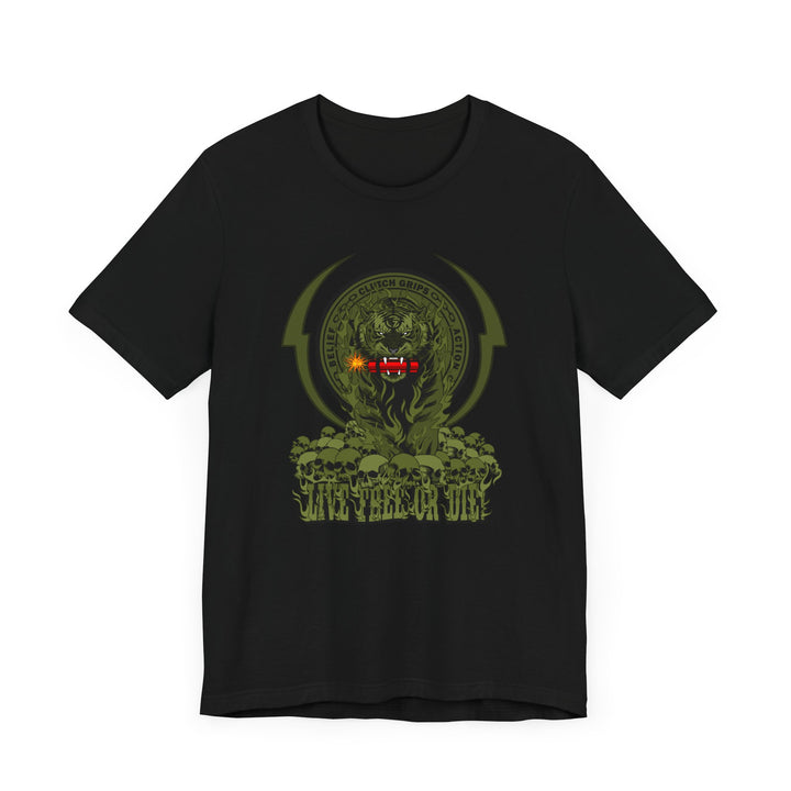 DYNAMITE TIGER ARMY GREEN /LIVE FREE OR DIE