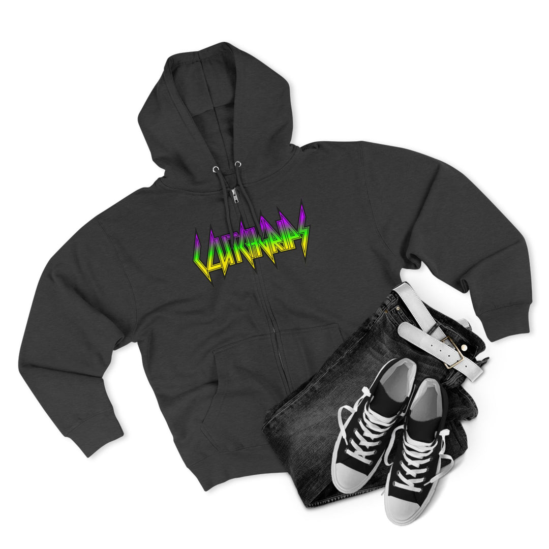 CG LIGHTNING KING YELLOW GREEN PURPLE /STAY SAVAGE ZIP UP