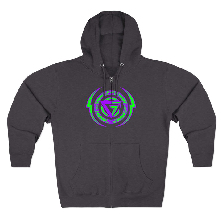 CG MAC JUMP PURPLE GREEN/READY FOR WAR ZIP UP