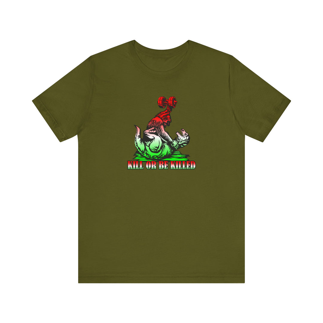 CG APE VS ZILLA RED WHITE GREEN /KILL OR BE KILLED