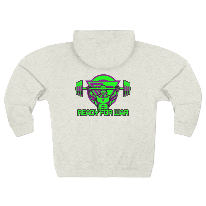 ENTER THE MAC PURPLE GREEN/READY FOR WAR ZIP UP