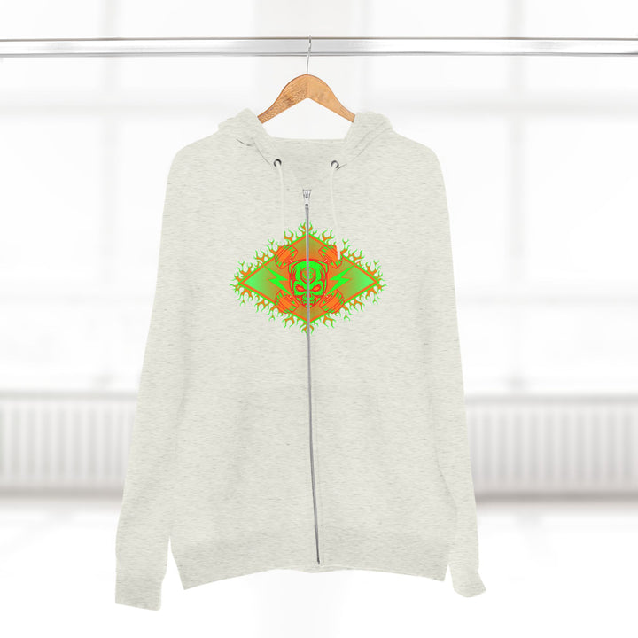 CG LIFT KICK ORANGE GREEN/LIFT HARDER ZIP UP
